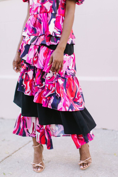 Crosby By Mollie Burch Eartha Skirt In Venita In Multi