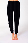 French Kyss Mid Rise Leggings In Black In Black