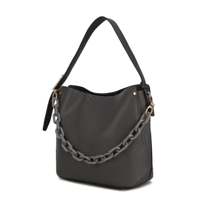 Mkf Collection By Mia K Chelsea Hobo Handbag For Women's In Grey