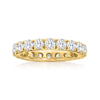 Ross-simons Diamond Eternity Band In 14kt Yellow Gold