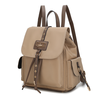 Mkf Collection By Mia K Paula Backpack For Women's In Beige