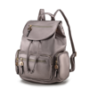 Mkf Collection By Mia K Ivanna Vegan Leather For Women's Oversize Backpack In Grey