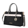 Mkf Collection By Mia K Jamie Satchel Handbag For Women's In Black