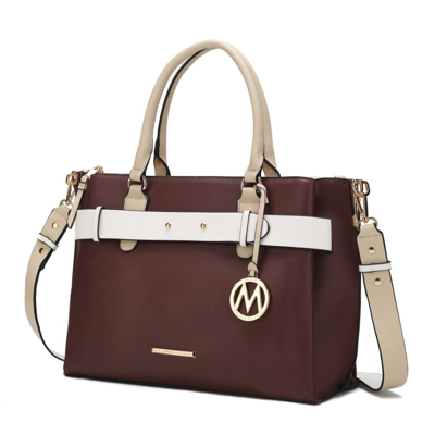 Mkf Collection By Mia K Jamie Satchel Handbag For Women's In Red