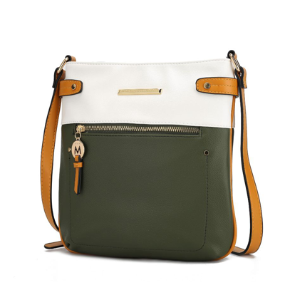 Mkf Collection By Mia K Camilla Crossbody Handbag For Women's In Green