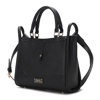 Mkf Collection By Mia K Melody Vegan Leather Tote Handbag For Women's In Black