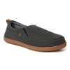 Dearfoams Alpine By  Men's Zurich Closed Back Indoor/outdoor Slipper In Grey