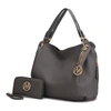 Mkf Collection By Mia K Fabienne Hobo Handbag With Wallet In Black