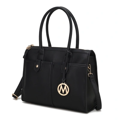 Mkf Collection By Mia K Livia Satchel Bag In Black