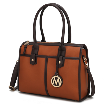 Mkf Collection By Mia K Livia Satchel Bag In Brown
