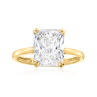 Ross-simons Cz Ring In 14kt Yellow Gold