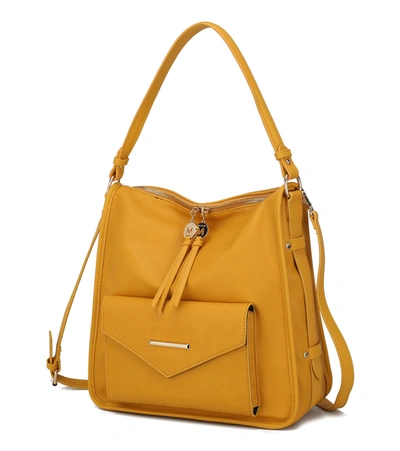 Mkf Collection By Mia K Vanya Shoulder Bag In Yellow