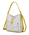 Mkf Collection By Mia K Vanya Shoulder Bag In White