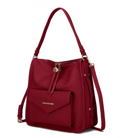 Mkf Collection By Mia K Vanya Shoulder Bag In Red