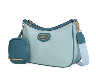 Mkf Collection By Mia K Freya 2-pc Crossbody Bag In Blue