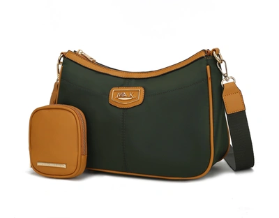 Mkf Collection By Mia K Freya 2-pieces Crossbody Handbag In Green