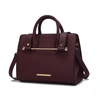 Mkf Collection By Mia K Malaya Vegan Leather Women's Tote Handbag In Red