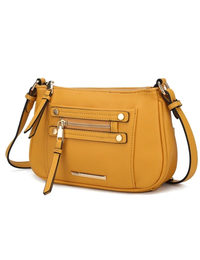 Mkf Collection By Mia K Essie Crossbody In Yellow