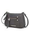 Mkf Collection By Mia K Essie Crossbody In Grey