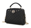 Mkf Collection By Mia K Samira Satchel Bag In Black