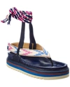 Isabel Marant Edeme Flats In Beige Cotton In Multi
