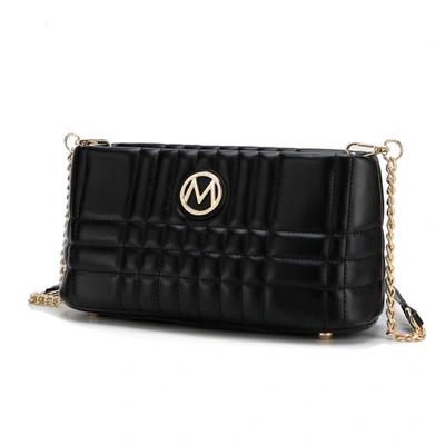 Mkf Collection By Mia K Giada Vegan Leather Women's Shoulder Handbag In Black