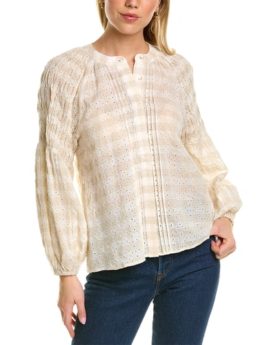 Auguste Valerie Blouse In White