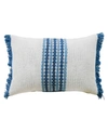 VIBHSA Linden Street Handloom Woven Decorative Pillow, 14''X20''