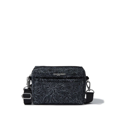 Baggallini Women's 2-in-1 Convertible Crossbody Belt Bag In Black