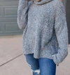 Jodifl Popcorn And A Movie Sweater In Gray In Grey