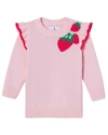 CLASSIC PREP Classic Prep Caroline Strawberry Intarsia Sweater