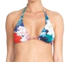 Johnny Was Marritt String Bikini Top In Multi In Blue