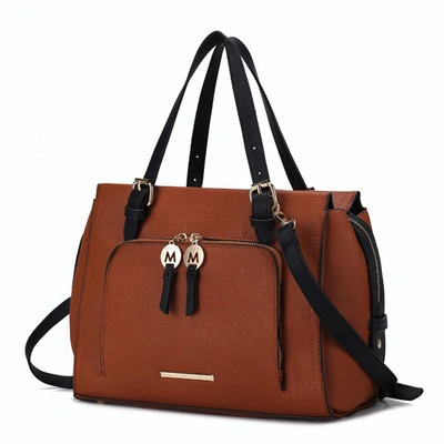 Mkf Collection By Mia K Maisie Satchel Handbag For Women's In Brown