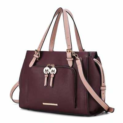 Mkf Collection By Mia K Maisie Satchel Handbag For Women's In Red