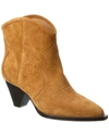 Isabel Marant Darizo 70mm Leather Ankle Boots In Brown