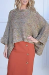 PINK MARTINI THE WEST END GIRL SWEATER IN BROWN