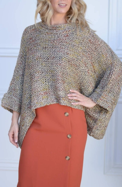 Pink Martini The West End Girl Sweater In Brown In Grey