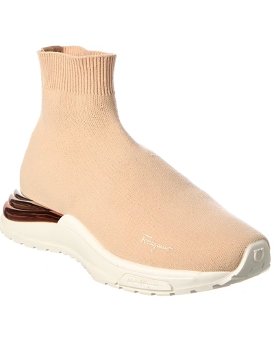 FERRAGAMO SALVATORE FERRAGAMO NINETTE KNIT SOCK SNEAKER