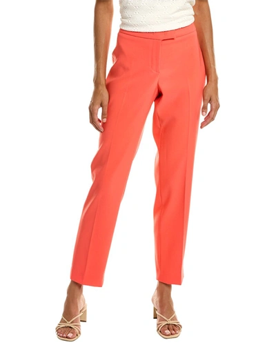 Anne Klein Extend Tab Pant In Red