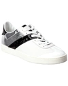 Tod's Leather Sneaker In White