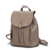 Mkf Collection By Mia K Xandria Vegan Leather Women's Backpack In Beige