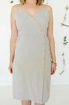 PINK MARTINI MONTE-CARLO DRESS IN GREY