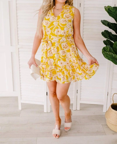 Entro Savvy & Fabulous Dress In Sunshine In Yellow