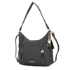 Mkf Collection By Mia K Ruby Vegan Leather Women's Shoulder Handbag In Grey