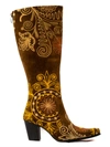 Rockwell Tharp Urban Safari Boot In Brown In Orange