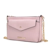 Mkf Collection By Mia K Maribel Vegan Leather Women's 3-in-1 Crossbody Bag In Purple
