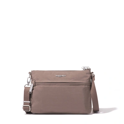 BAGGALLINI WOMEN'S SECURTEX ANTI-THEFT MEMENTO CROSSBODY BAG