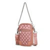 Mkf Collection By Mia K Betty Smartphone Crossbody Handbag In Pink
