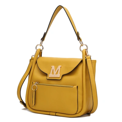 Mkf Collection By Mia K Chloy Shoulder Handbag In Yellow