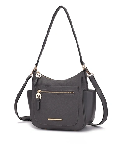 Mkf Collection By Mia K Wally Shoulder Handbag In Grey